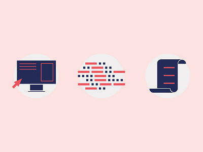 Another Set Of Icons consultancy data icons it linework vector