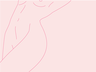 your foothills beauty body erotica feminine illustration linework nude simple