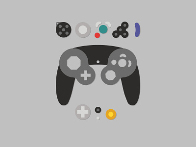 GameCube Controller Illustration