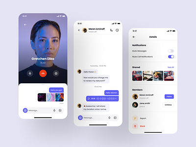 Chat app flow