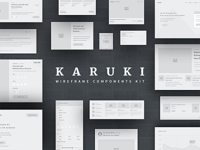 Karuki wireframe kit