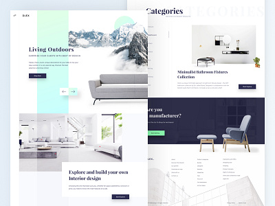 Furniture Landing page