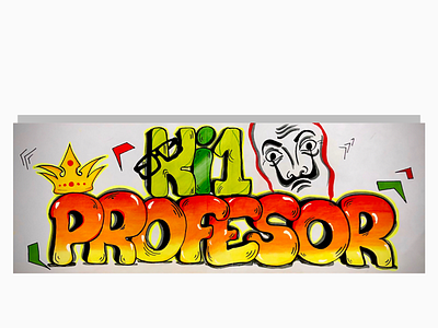Professor Graffiti art design graffiti ki1 p professor