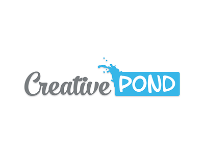 Creative Pond identity illustration logo