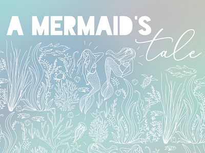 Full of mermaids 🧜🏻‍♀️ illustrations just keep swimming mermaids sea swim under the sea
