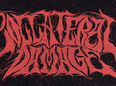 Collateral Damage detail dark design graphic design heavymetal illustration lettering metal typography