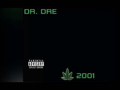 2001 - Dr. Dre (Animated) after effects album album art album artwork album cover animation music