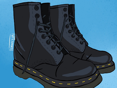 My Favorite Boots art creative illustration