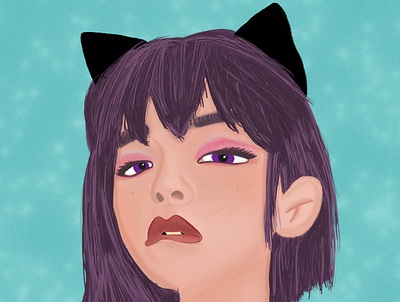 Cat Girl art creative design illustration