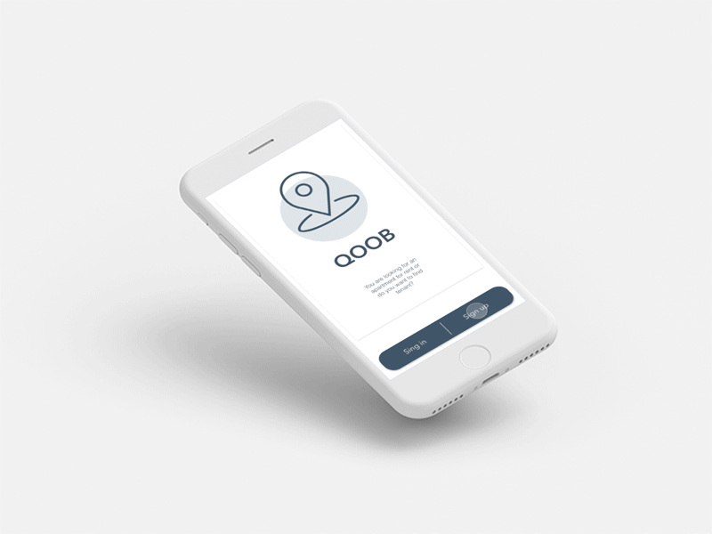 QOOB. App for finding a home