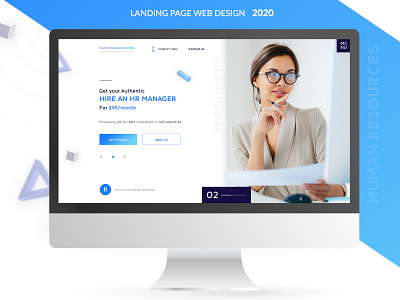 Business Landing page - Digital HR Online