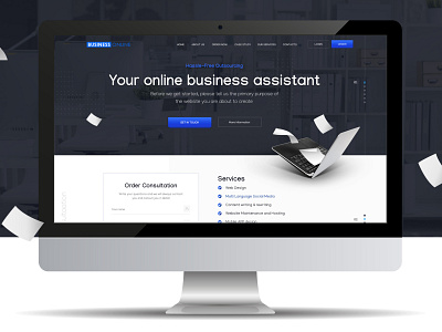 Business Website Design _ Desktop