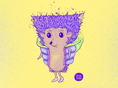 Hedgehog art character character design character illustration hedgehog illustration