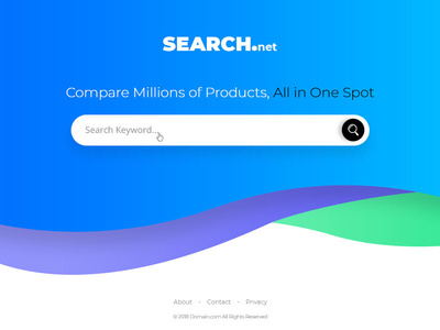 Search Engine banner design directory engine flat icon search search bar search engine searchbox spotlight