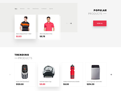 Trendz - E-commerce Website