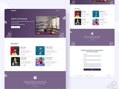 Flooroof Contact Us UI about us contact us design landing page landing page design landing page ui landing pages landingpage ui ui design ux ux design web design website website concept website design