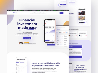 Stocko - Landing Page