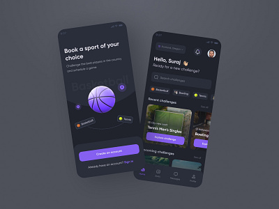 Sports App design mobile mobile app mobile apps mobile ui design mobile ux design sport sports sports app ui ui design user interface design ux ux design uxui uxui design