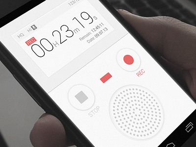 Voice Recorder UI