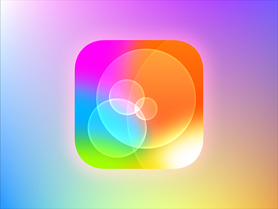 Colorboost iPhone app icon app icon color therapy colors icon iphone