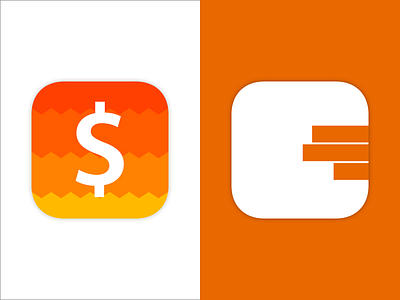 Icon for Expenses iPhone app ab ab testing app app icon dollars expenses experiments iphone mobile money