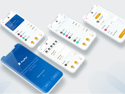 PayPal App Redesign app design design paypal ui ux