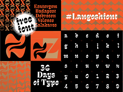 langosh font 36days 36daysoftype07 freebie freefont prelldesign typedesign typography