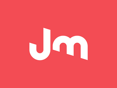 JM branding design exploration identity jm letters monogram
