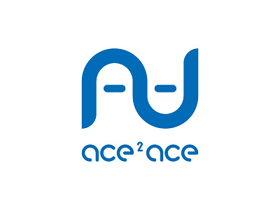 Ace 2 Ace a ace ace2ace blue brand brand identity branding company identity logo logo design