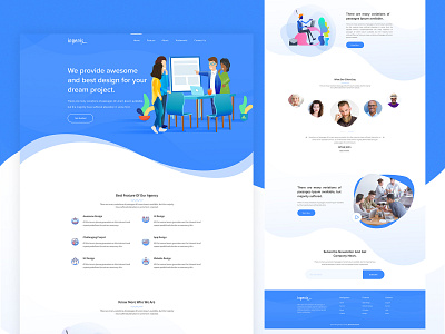 Creative Agency Landing Page