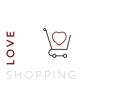 Cart Icon cart creative design favourite icon icon designing line icon love shopping ui ux visual