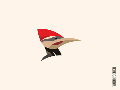 Wood Pecker colourful creative drawing fun icon line logo pecker shape wood wood pecker