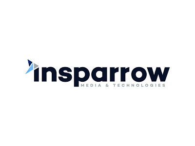 Insparrow2 bird brand identity branding concept creative icon illustration illustrator logo logo design shapes vector visual