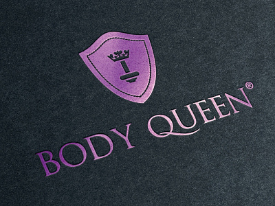Body Queen Logo art direction brand identity design