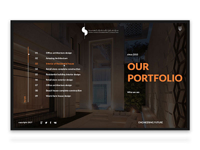 Amazing Architecture: part 2 dailyui design digital flat graphic interface landing minimal ui ux web website