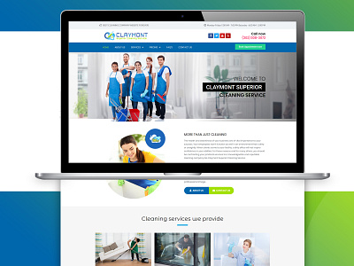 Claymount Web design project branding clean design design icon illustration web webdesign website design wordpress