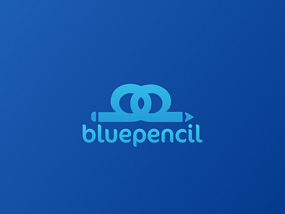 Bluepencil - Logo branding design logo mark product design symbol twitter