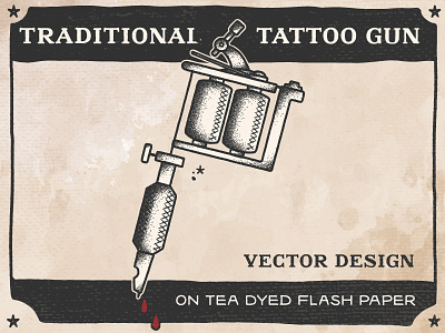 Tattoo Gun Flash Bad Taste