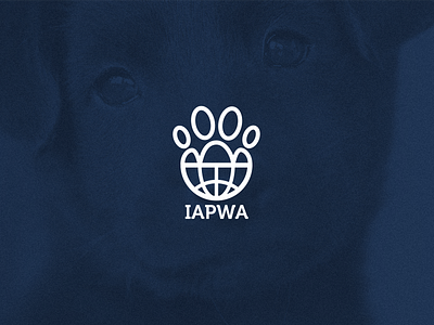 IAPWA Logo animal animal friends branding charity design dog graphic icon jrdickie logo