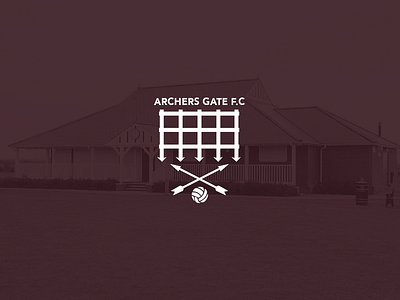Archers Gate F.C arrows badge ball branding crest football gate goal jrdickie logo soccer sports