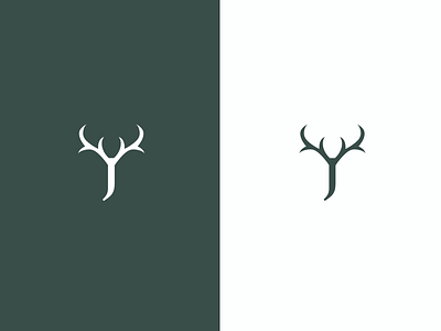 Personal Branding antlers branding heritage j jrdickie letter logo personal red deer scotland scottish stag