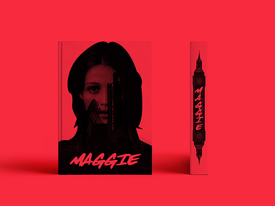 Maggie Mock Up big ben book city cover design double exposure jrdickie london maggie mock up typography