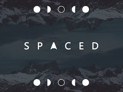#SPACEDchallenge Logo Concept brand branding design epicurrence galaxy jrdickie logo moon rocket space spacedchallenge