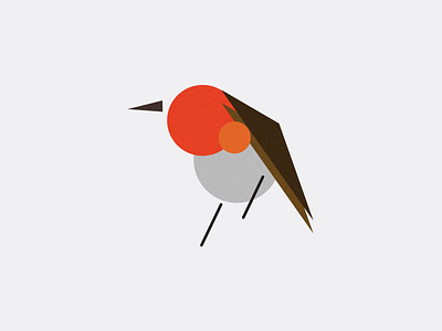 Constructivism Robin by J.R.Dickie on Dribbble