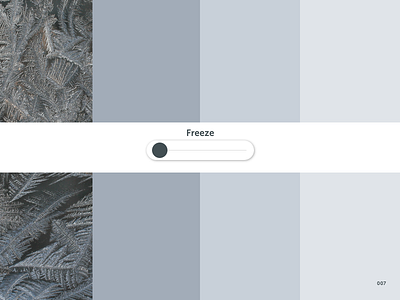 DailyUI #007 Settings 007 dailyui design freeze ice jrdickie settings ui uidesign ux ux design