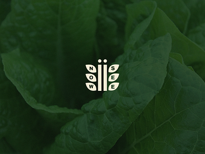 Now ii See brand branding design fitness health icon jrdickie logo symbol vegan vegetables wellbeing