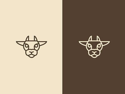 Cow animal brand branding cow design icon jrdickie meat symbol vegan wellbeing