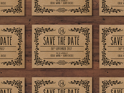 Vintage Save the Dates