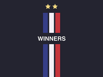 France World Cup Winners clean data design france infographic jrdickie minimal poster practise sketch sketchapp world cup