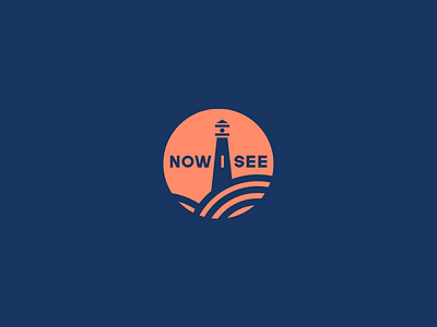 Now I See Logo animals brand branding clean coast design enviroment farming fields flat icon illustration jrdickie lighthouse logo logo design minimal sea vegan vote